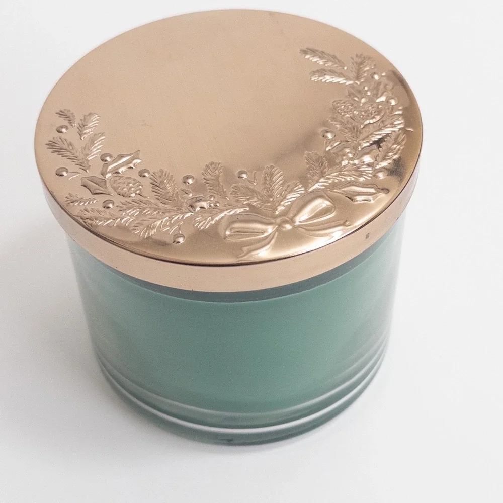 Bath‎ & Body Works Fresh Balsam 3-Wick Candle 14.5 oz Holiday Seasonal HTF